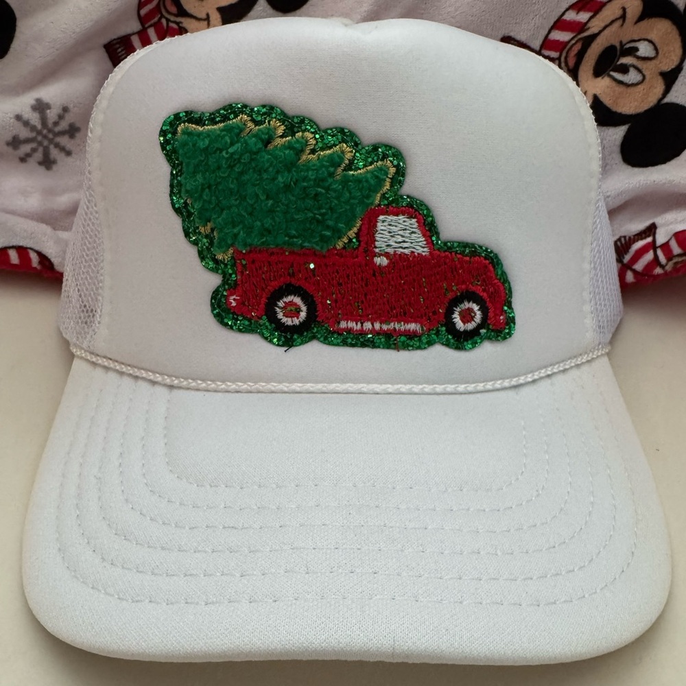 Christmas Truck Trucker Hat